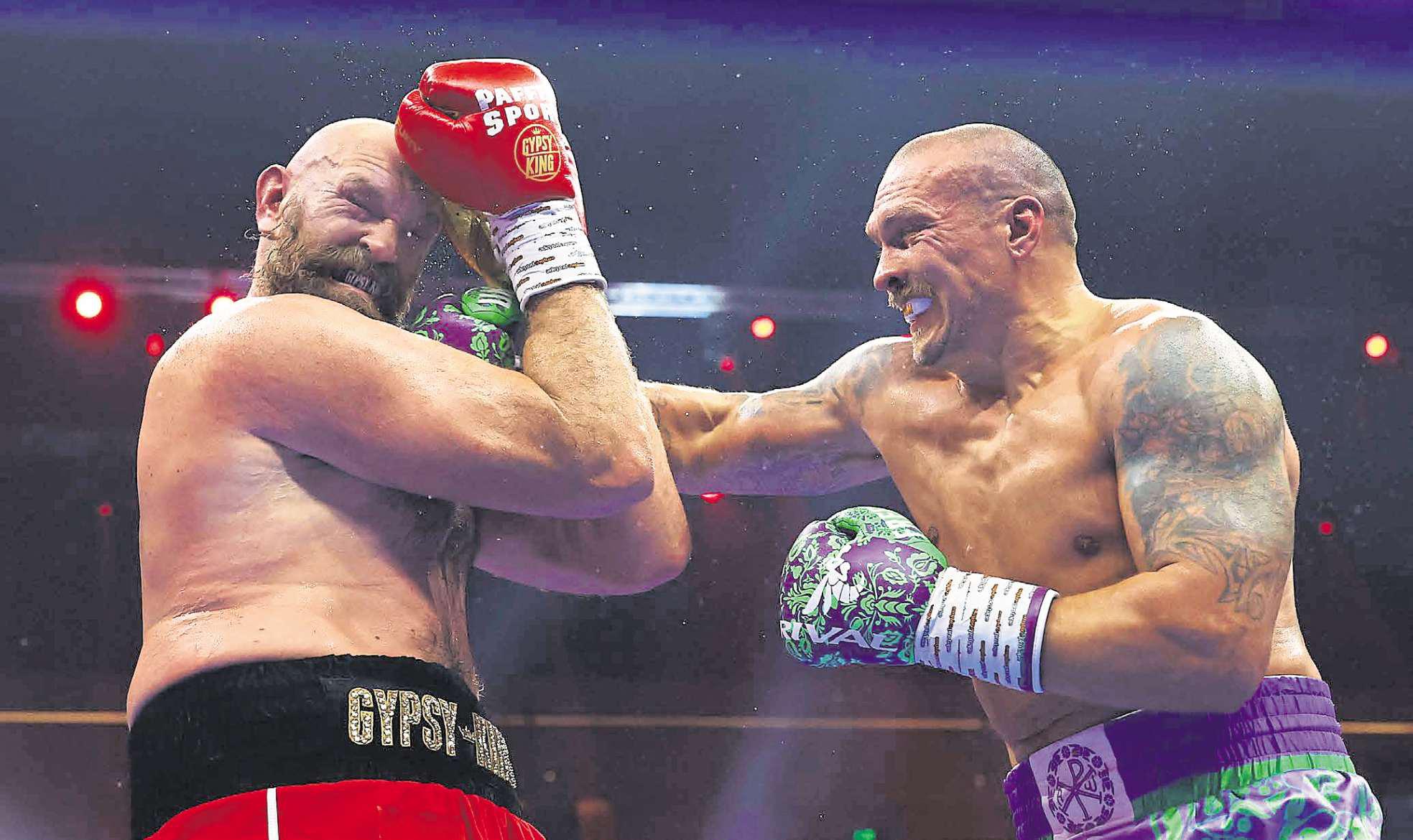 Fury wants a third fight with undisputed champion Usyk