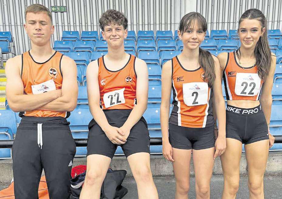U13 and U15 athletes team up for latest Lower YDL meet