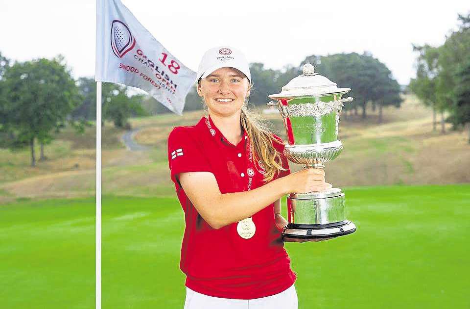 Lancashire golf ace Crump triumphs to secure successive English titles