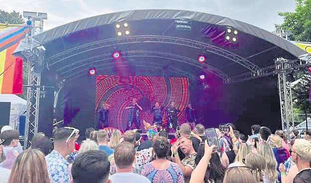 Paying tribute to the best of music at weekend festival