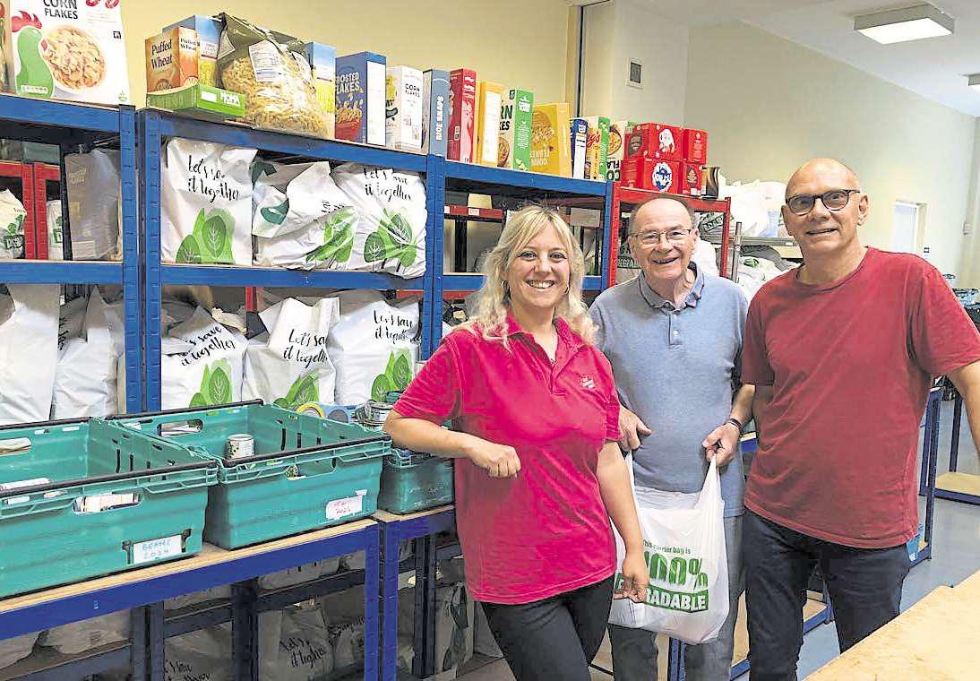 Rising number of working people using city food bank