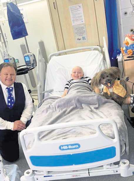 Liam, nine, fighting rare cancer with bravery beyond his years