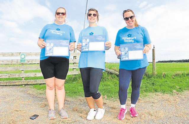 Three solicitors from Preston-based north west law firm Napthens take on ultimate charity jump