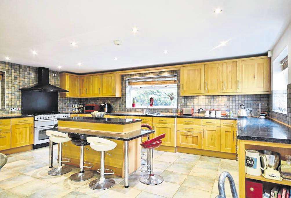 This large detached property offers peace close to the city