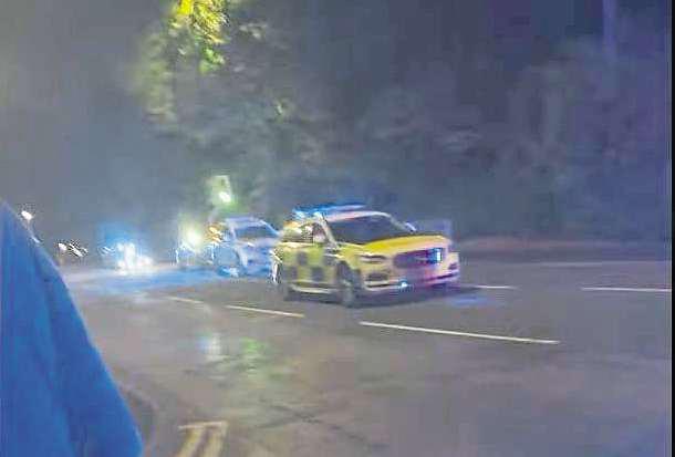 Two killed after bike crashes into couple out walking