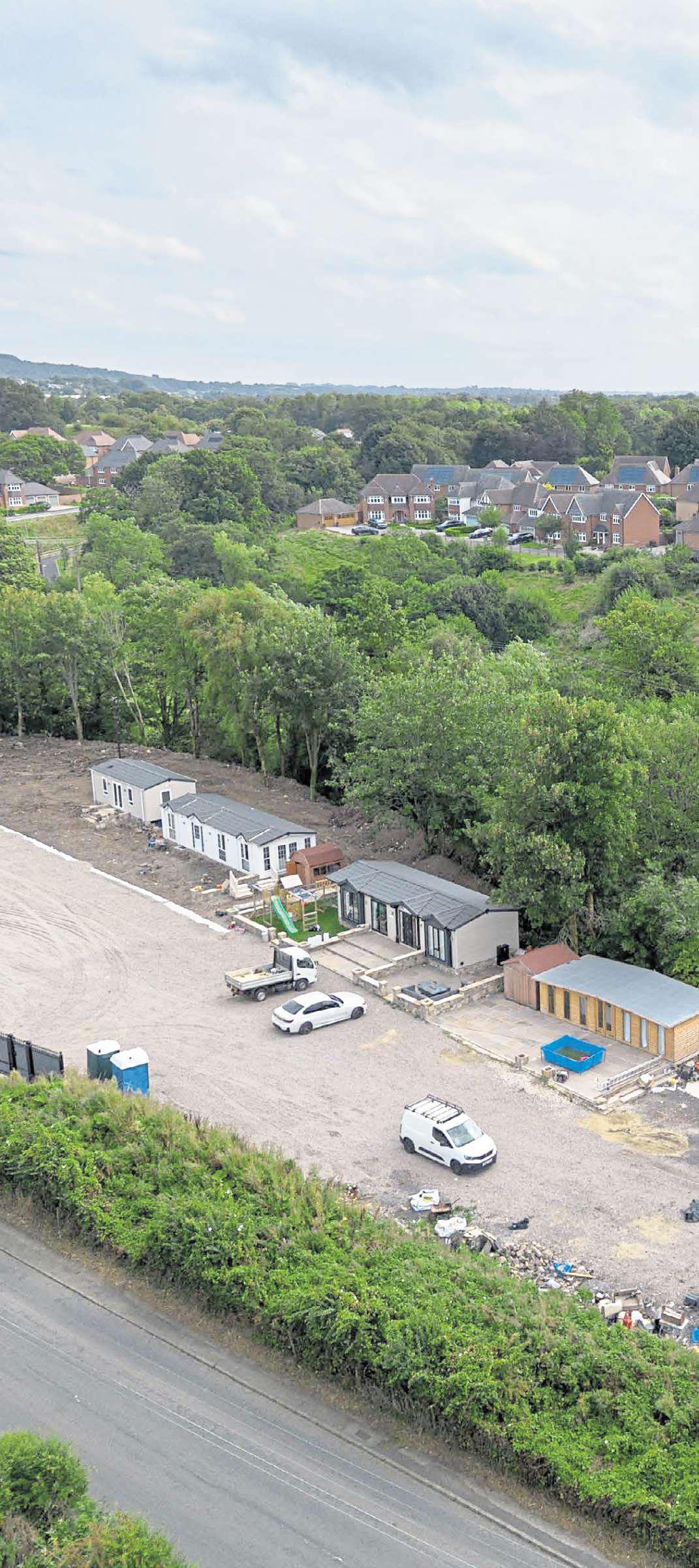 Travellers told they can't stay on 'contaminated tip' in Chorley