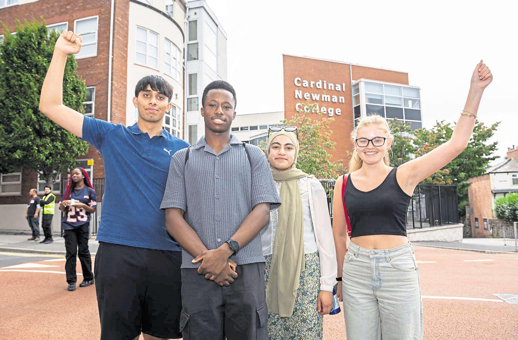 Cardinal Newman celebrates a year of record number of A* grades