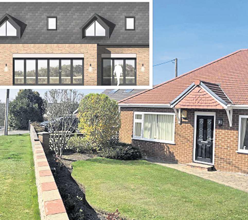 'Yes' to bungalow replacement bid despite objections