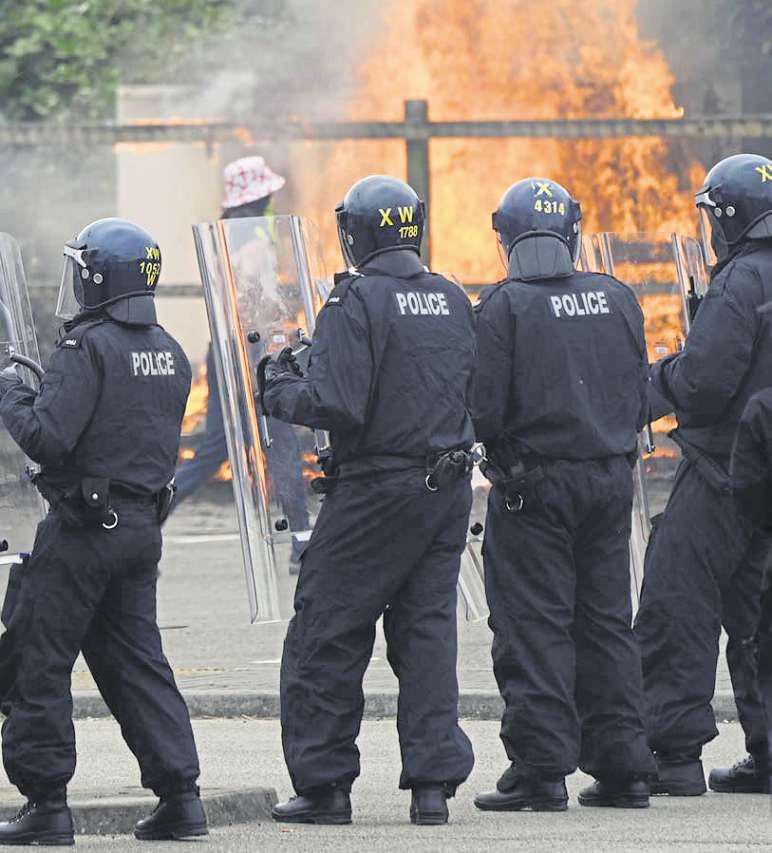 Policing change forced by social media idiots