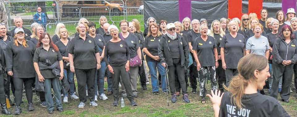 Summer of song helps choir hit high notes for charities