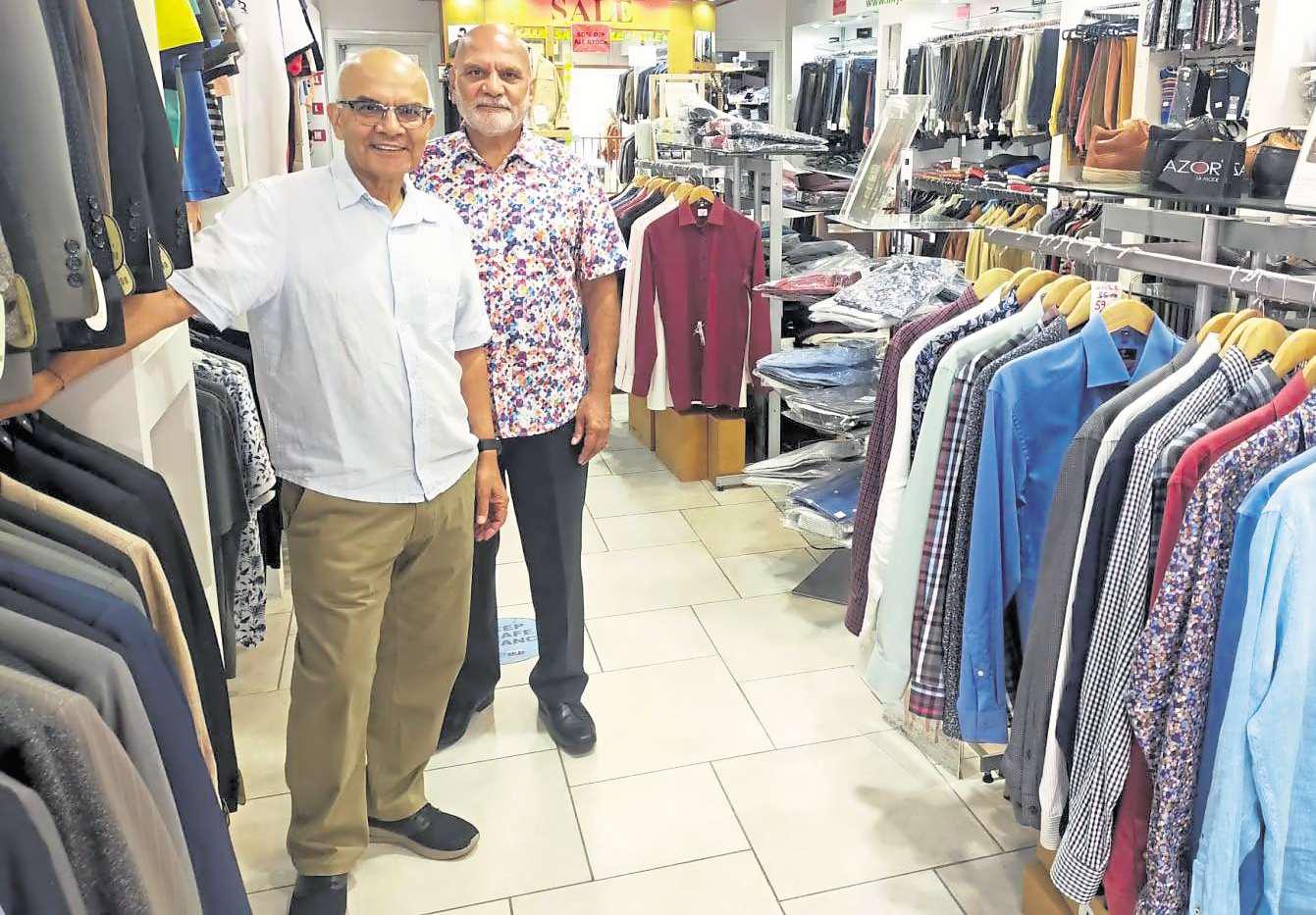 The end of an era as brothers close city centre clothes store