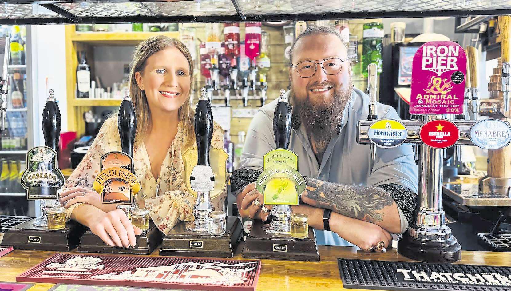 Couple excited to take over popular microbar at heart of town for 21 years