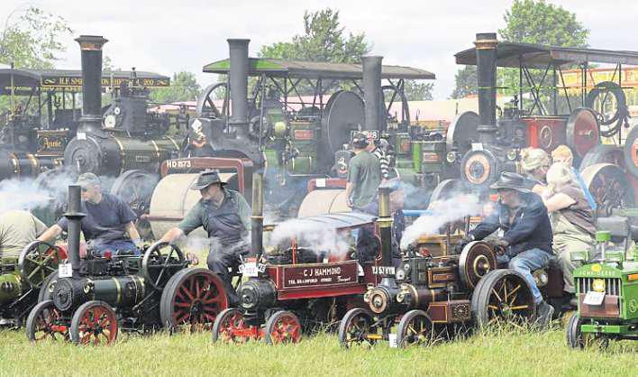 Steamed up for marvellous machines from yesteryear