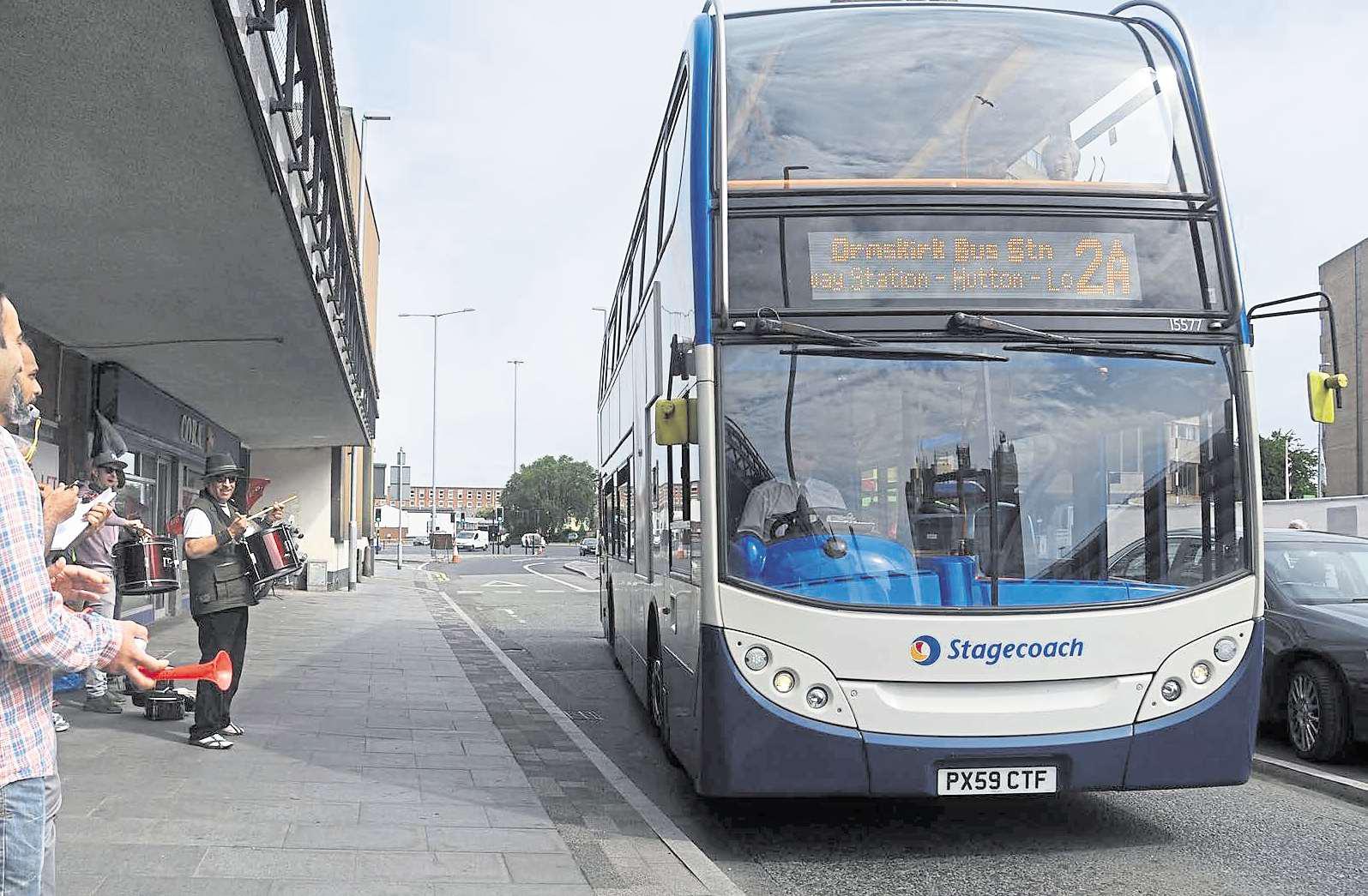 Passengers face chaos on the buses as drivers vote to strike