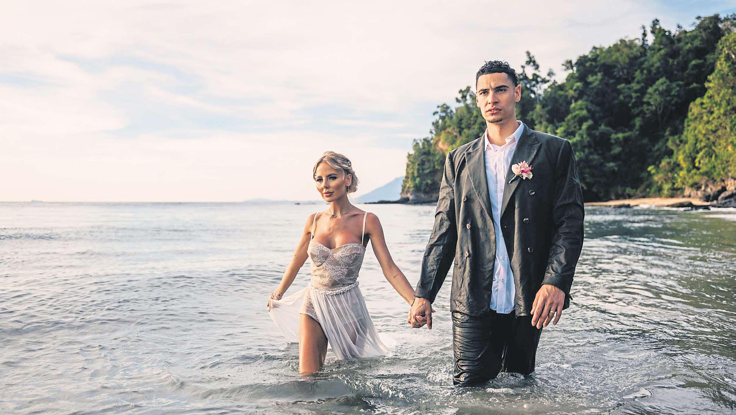 Life's a beach for newly-weds as Blind Date meets Love Island