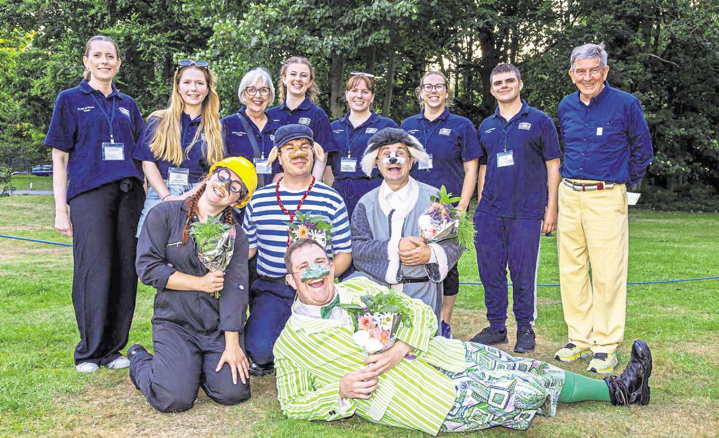 Volunteers were front and centre for successful summer of theatre at hall