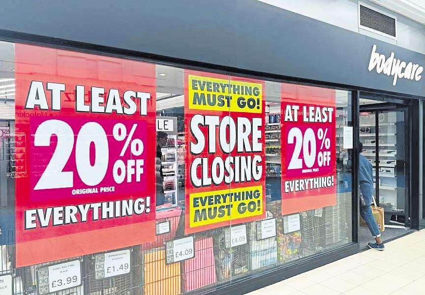 Bodycare confirms closure date for all of county's stores