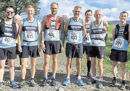 Wesham team up for success at the final Inter Club fell race