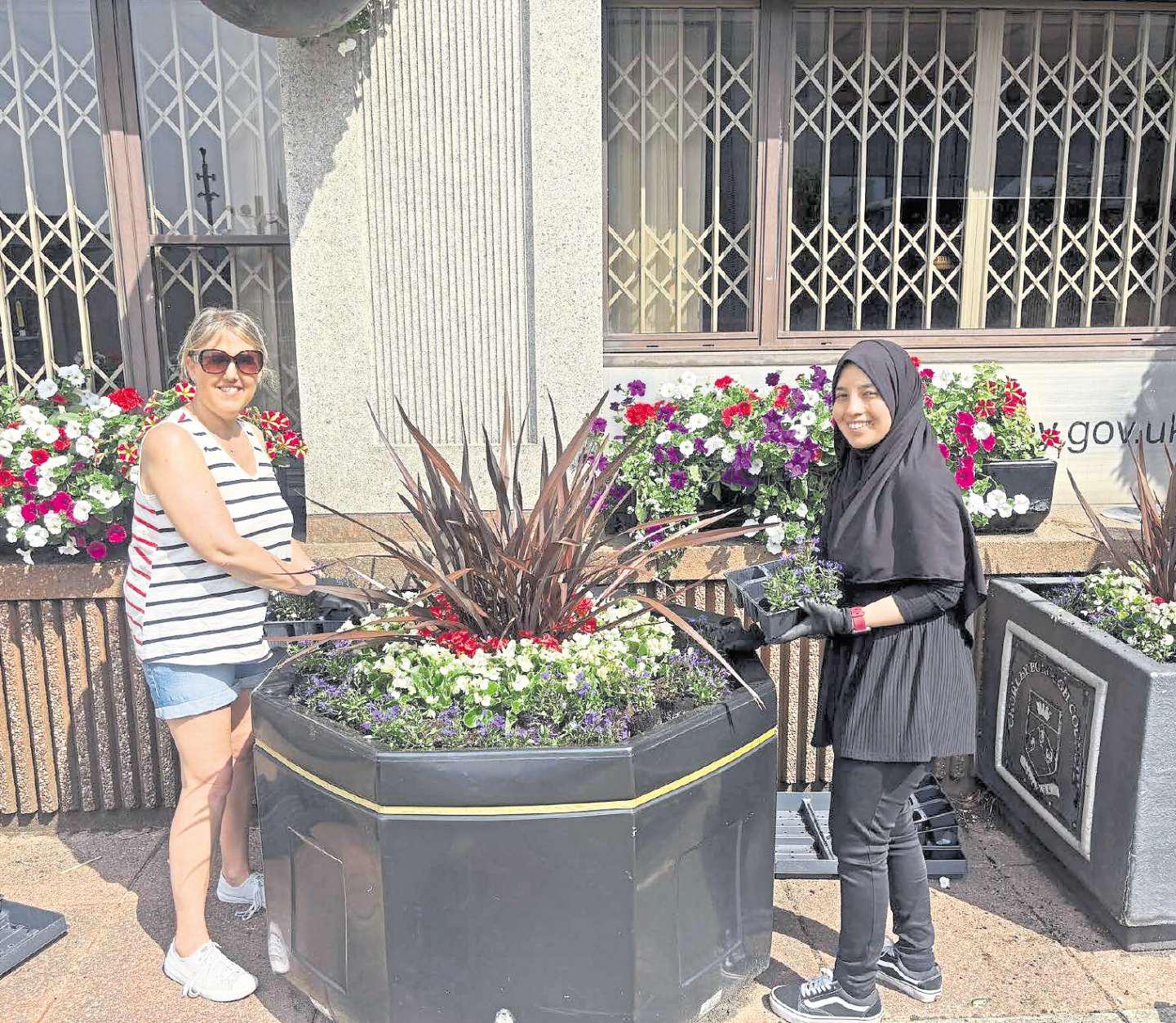 Avove supports Chorley in Bloom in preparation for Britain in Bloom competition