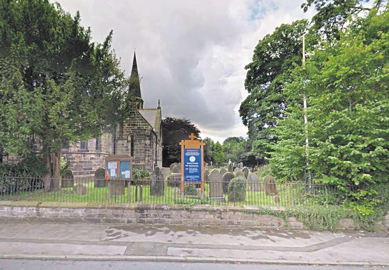 Markers are being placed on 'unsafe' graves in churchyards