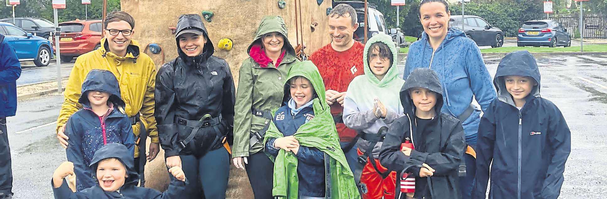 Charity climb sets new high by raising £4,660