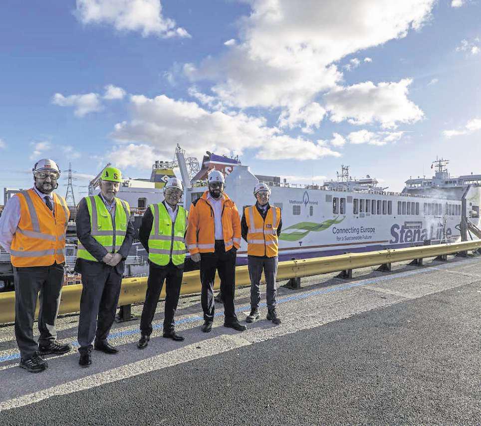 First phase of £10m port upgrade complete