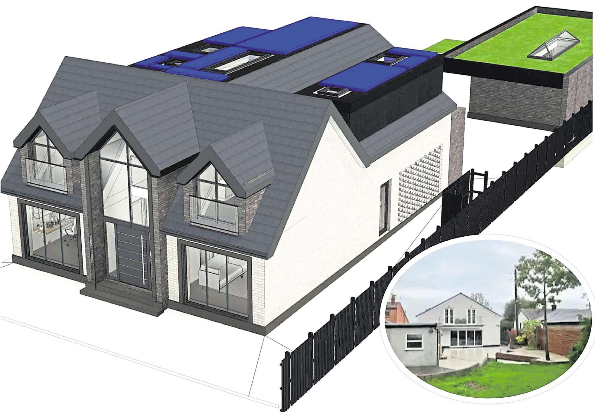 Planners rule on neighbours' row over house demolition