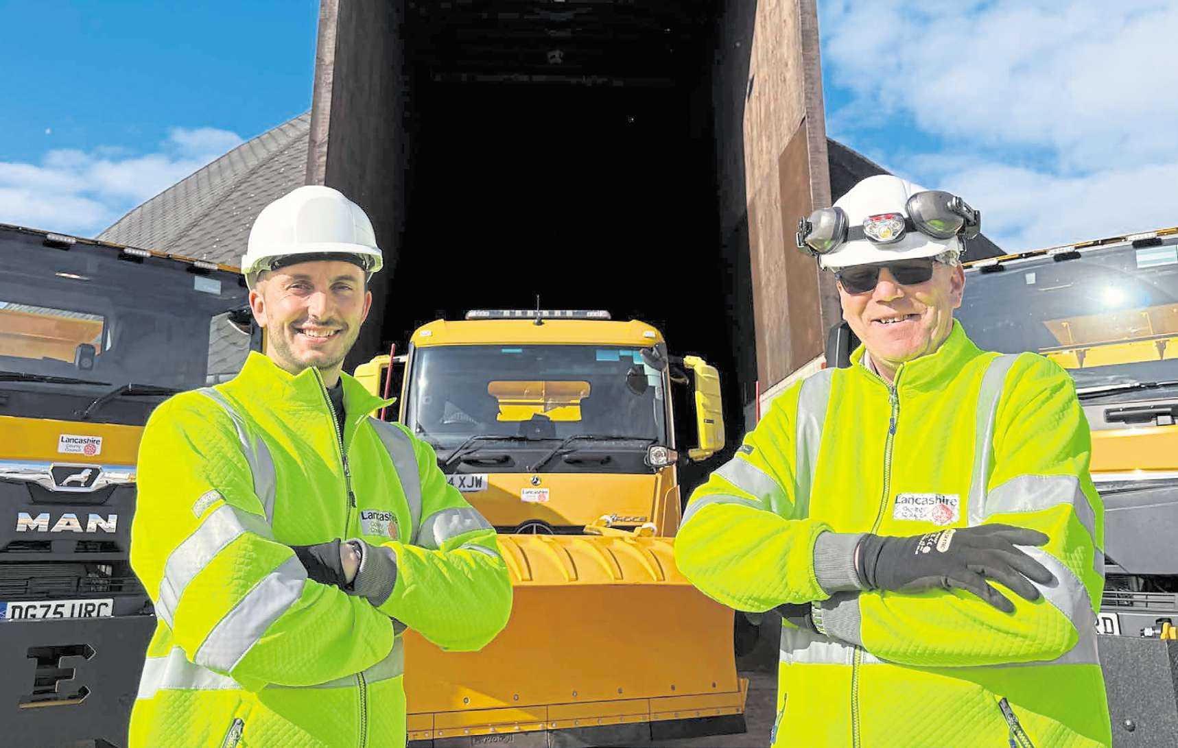 Your chance to name new gritters as they prepare to hit the county roads