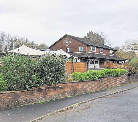 Town pub seeks permission for its eight party cabins