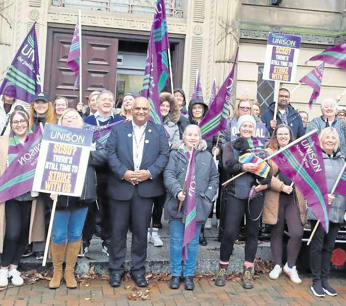 Care workers strike action to hit 99 days mark