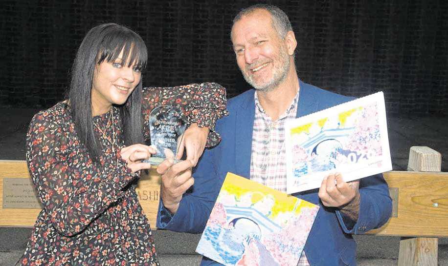 Self-taught painter named Lancashire Artist of the Year