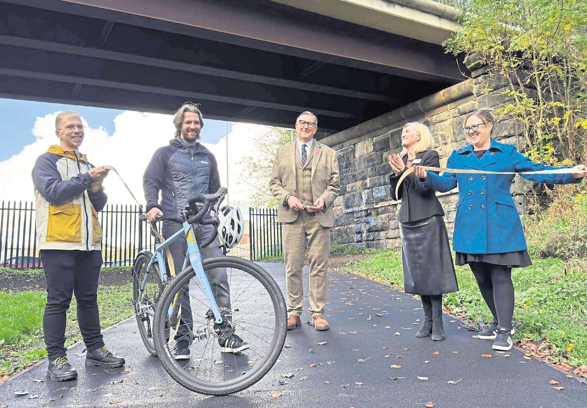 'Safe and picturesque' route joins station to Guild Wheel