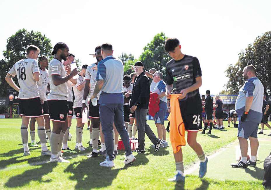 Shrimps hoping to be in good Hart for a trip to North East