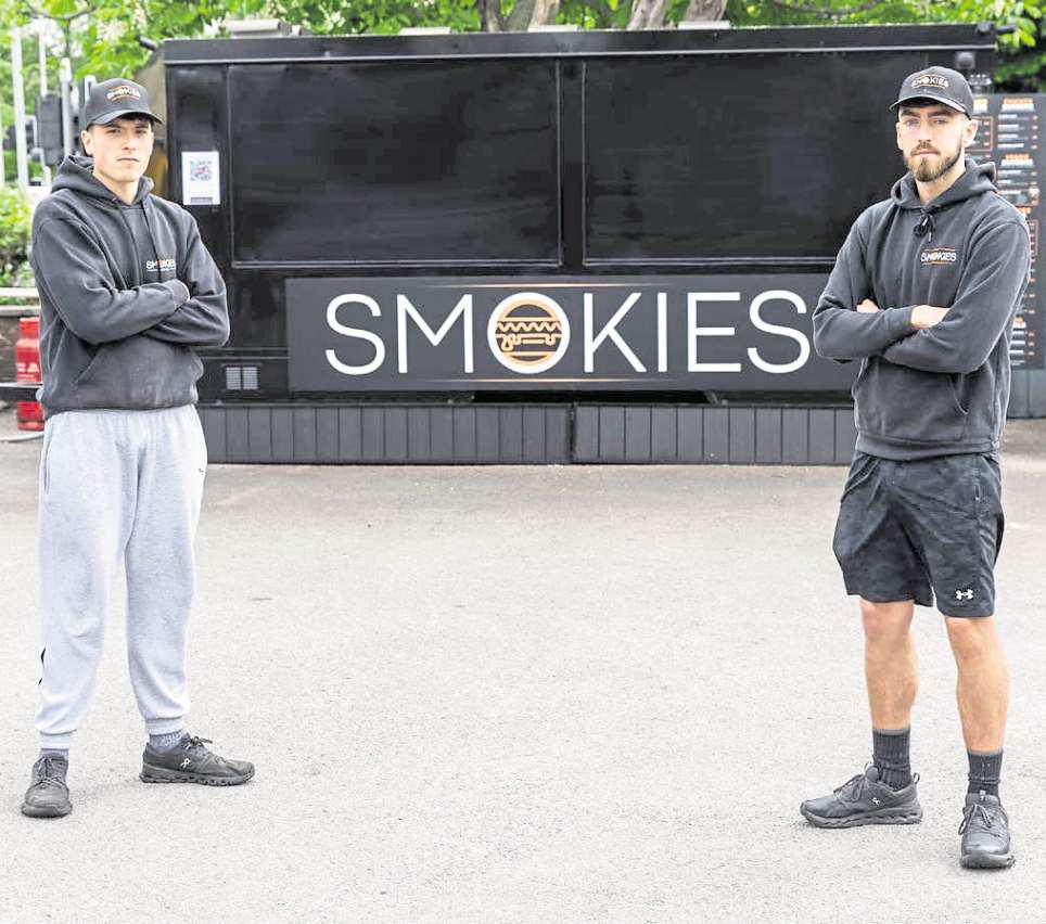 Burger boys new plan to keep going in pub car park