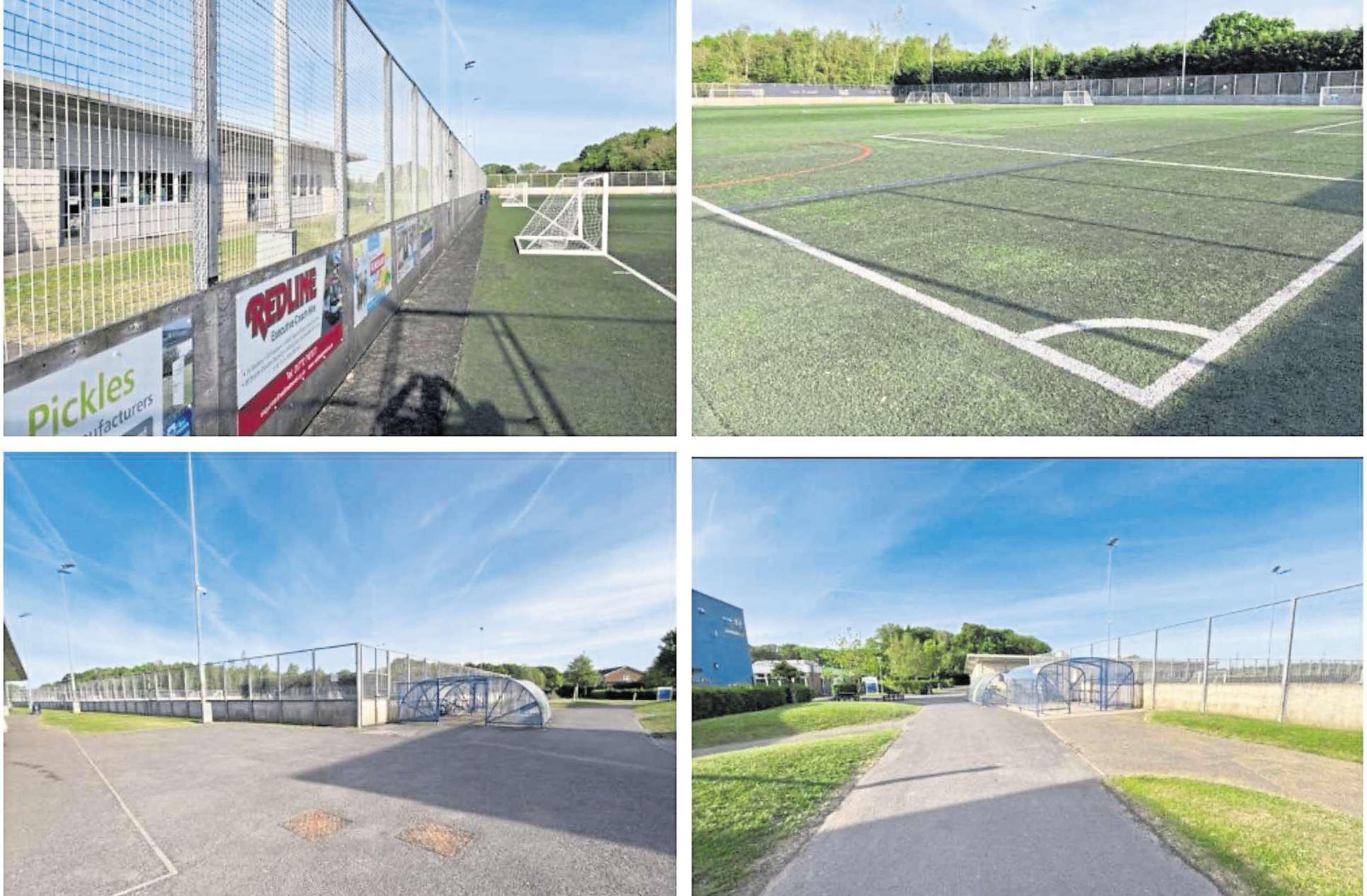 Refurbishment plan unveiled for town's 3G football pitches