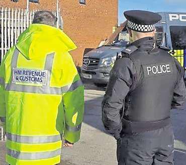 Crime crackdown finds fake bags and illegal fuel