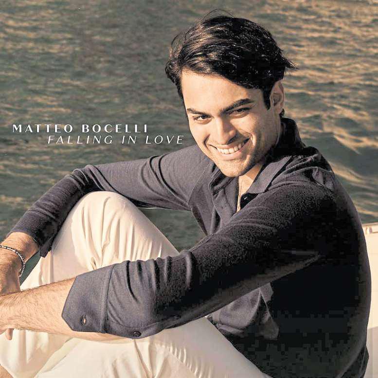 It's a family affair for Matteo Bocelli and his famous father