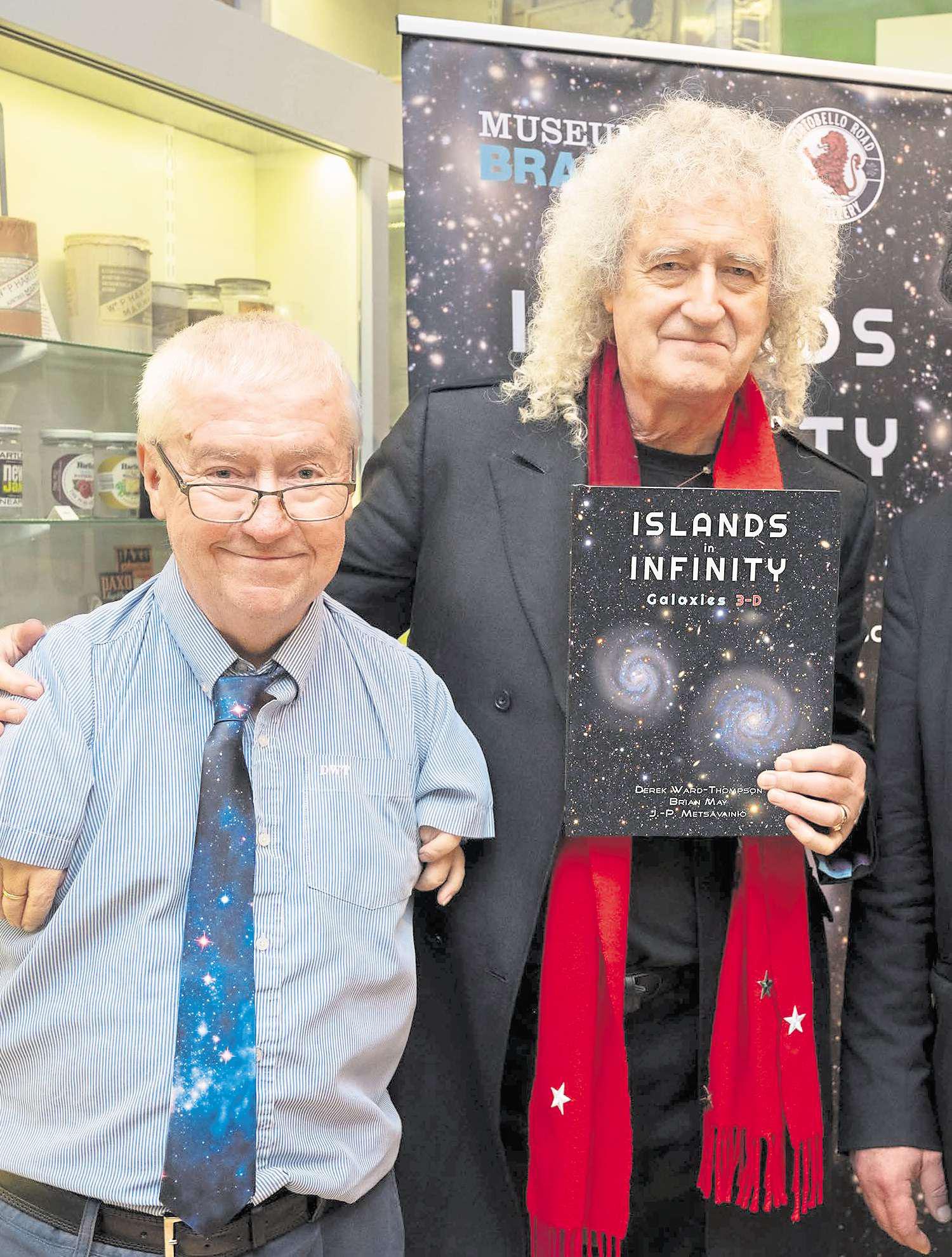 Boffin and Queen star's galaxy vision is a kind of magic