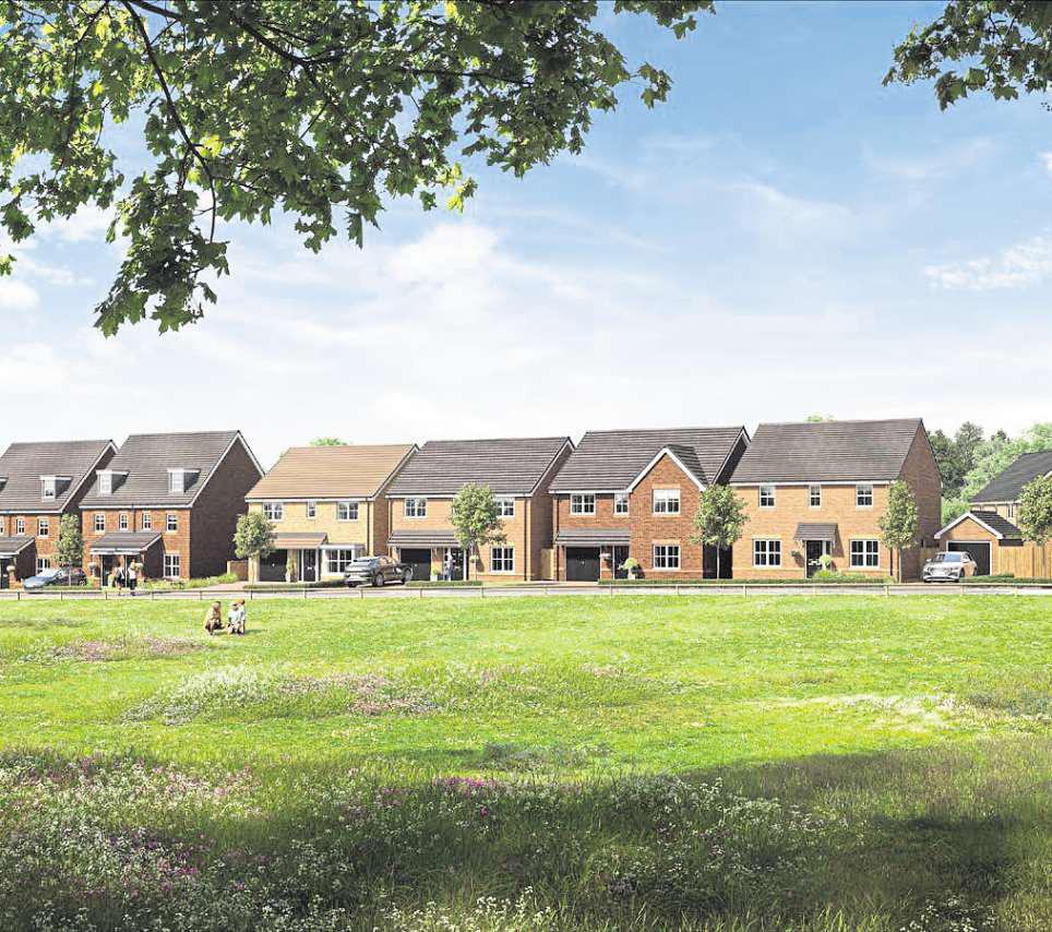 New homes plan moves forward at development site