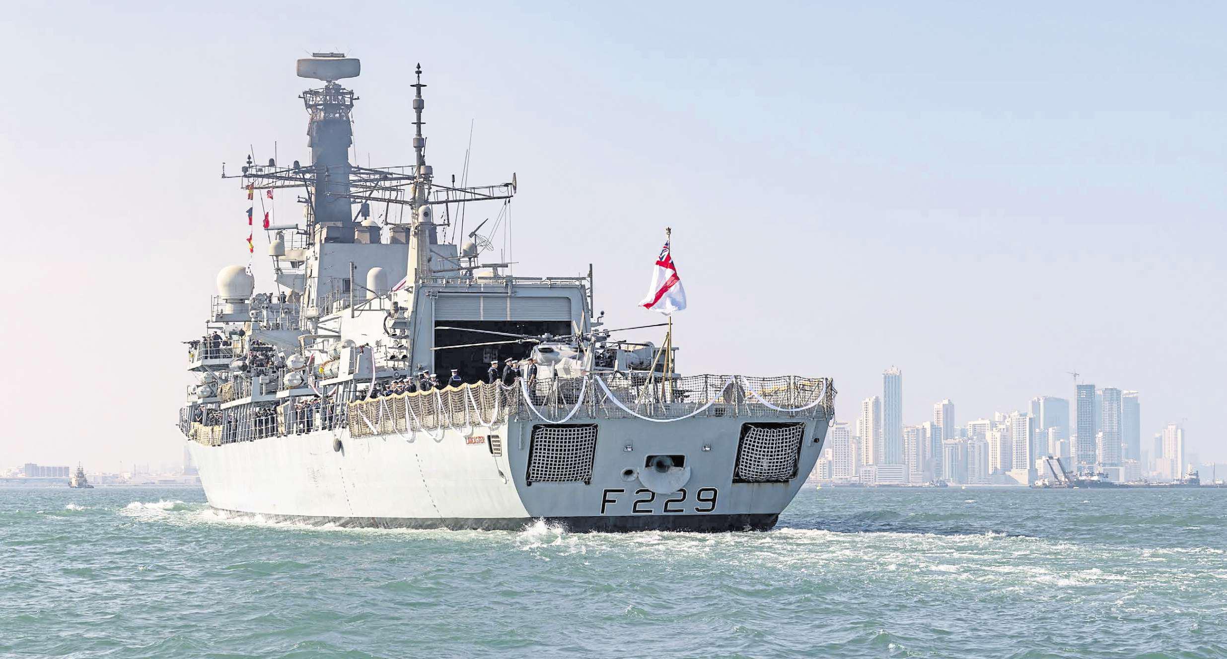 HMS Lancaster bows out after 34 years of distinguished service