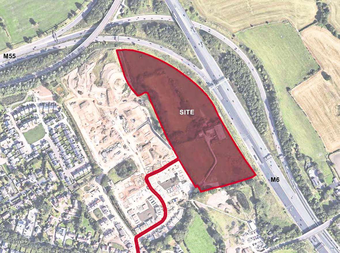 Developer in bid for 140-property estate next to M6