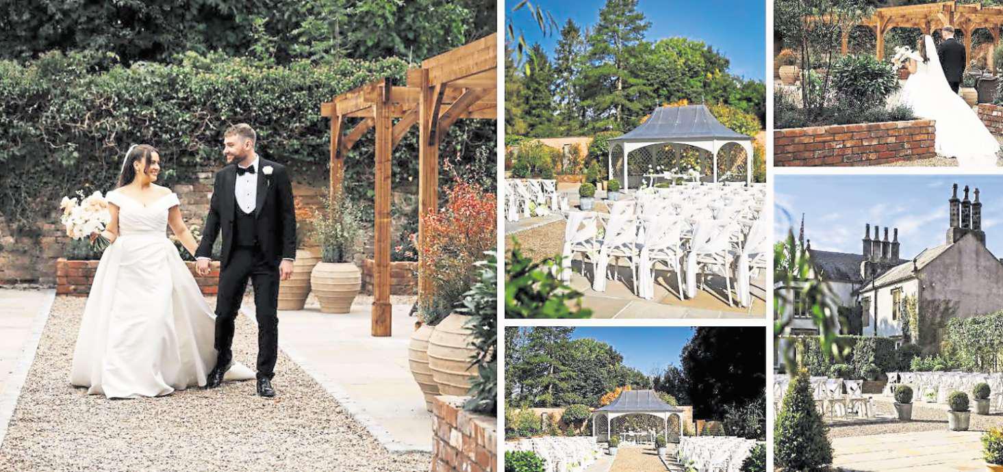 Wedding venue reveals new outdoor space