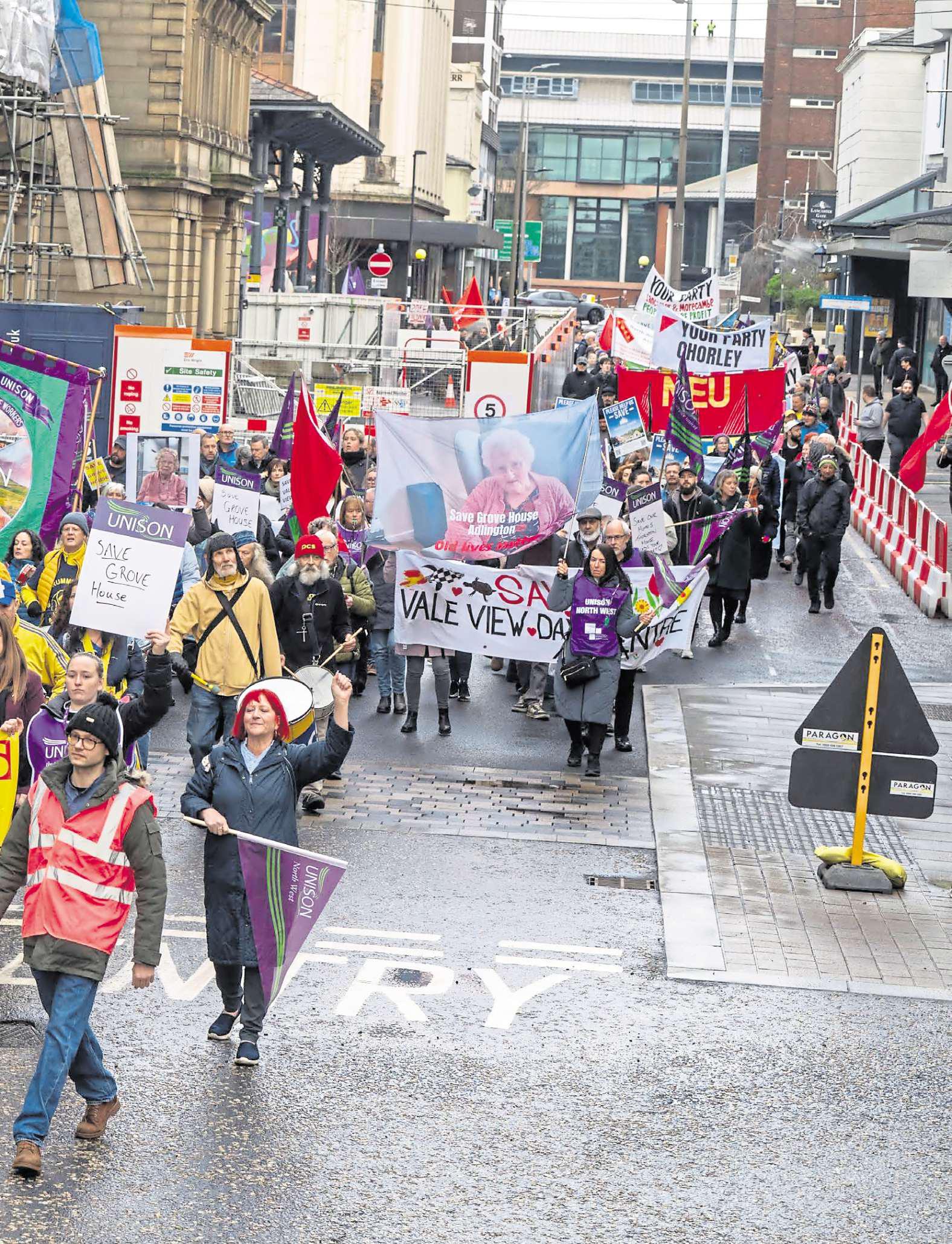 'Now do the same for our day centres'