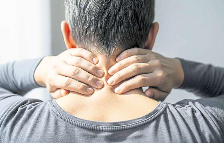 When stress settles in muscles