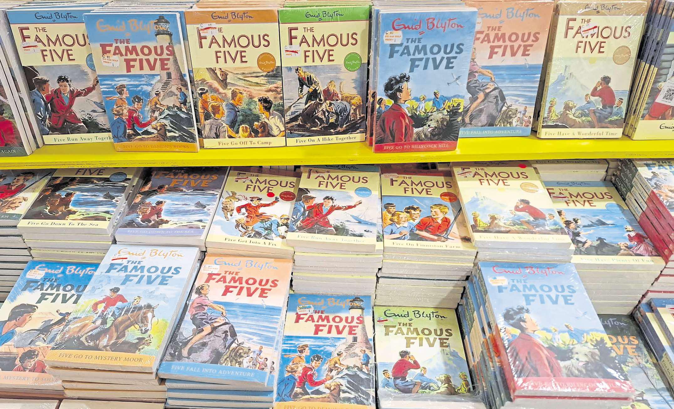Childhood reads at end of their shelf life? Then pass them on ...