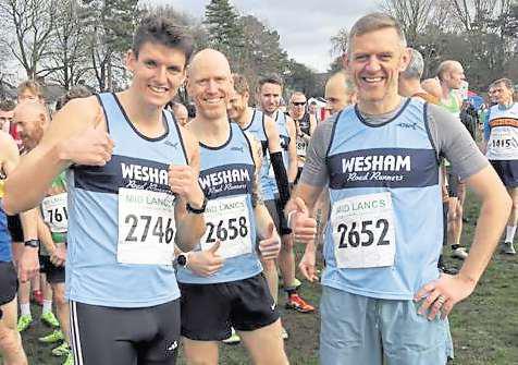 Wesham's runners joined the chase for Mid Lancs honours