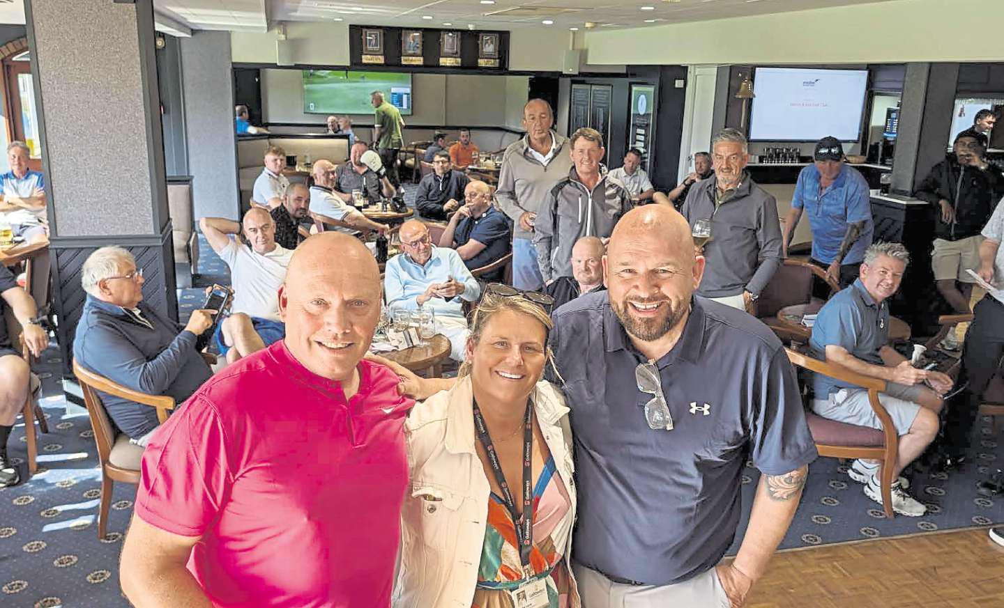 Evolve Charity golf day raises over £8,000 for Galloways