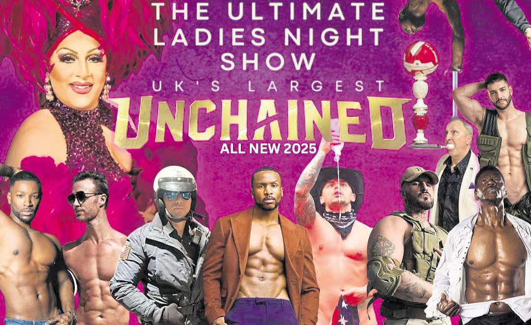 'Naughtiest' ladies night promising circus acts, comedy and lots of men!