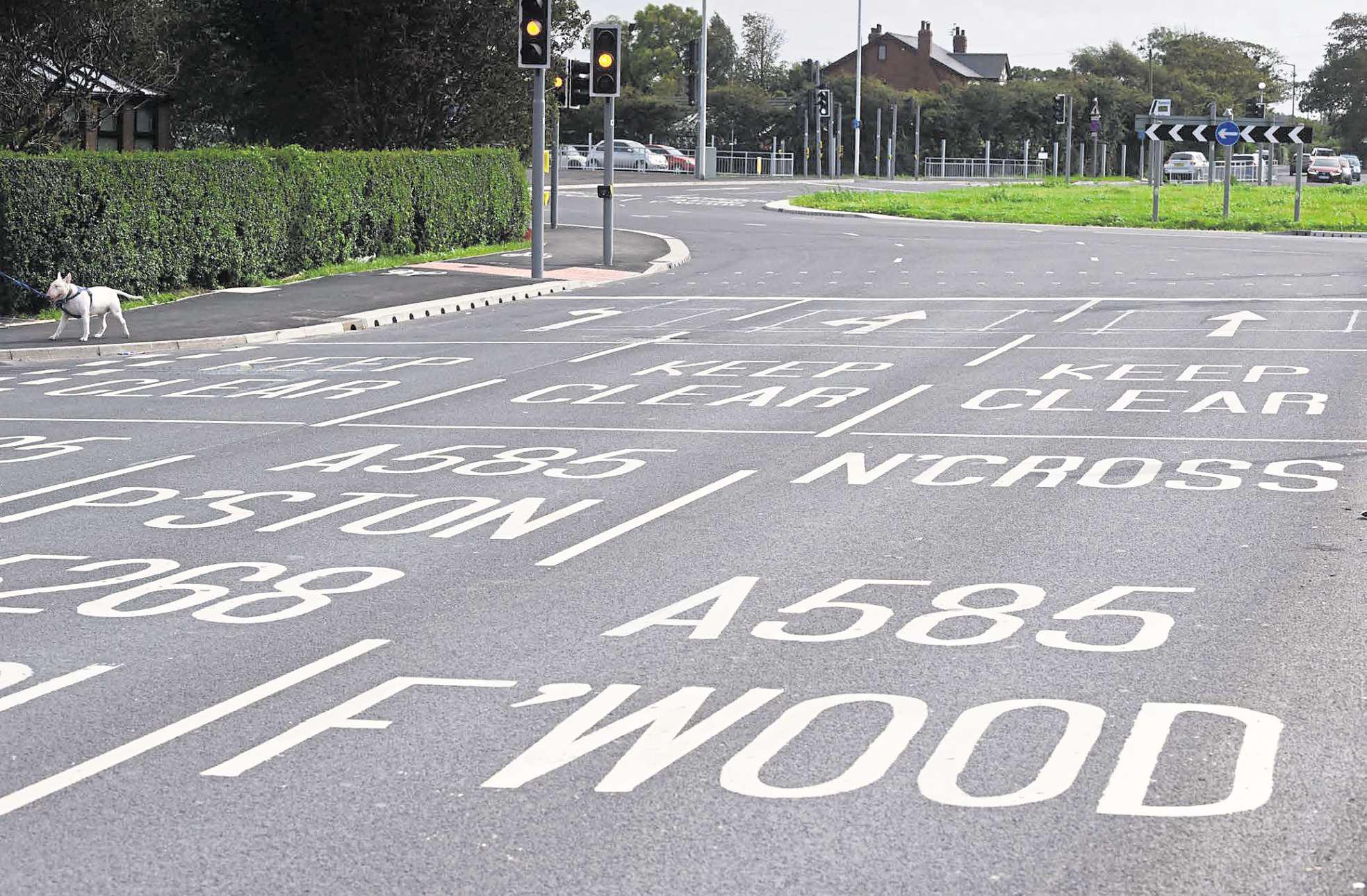 Road bosses vow to change 'dangerous' Fylde roundabout