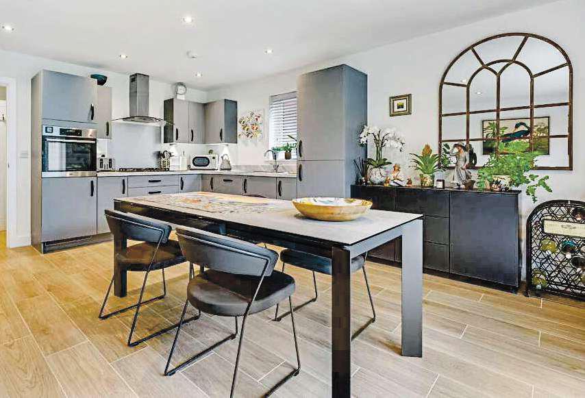 Eye-catching three-bed home looks perfect, inside and out